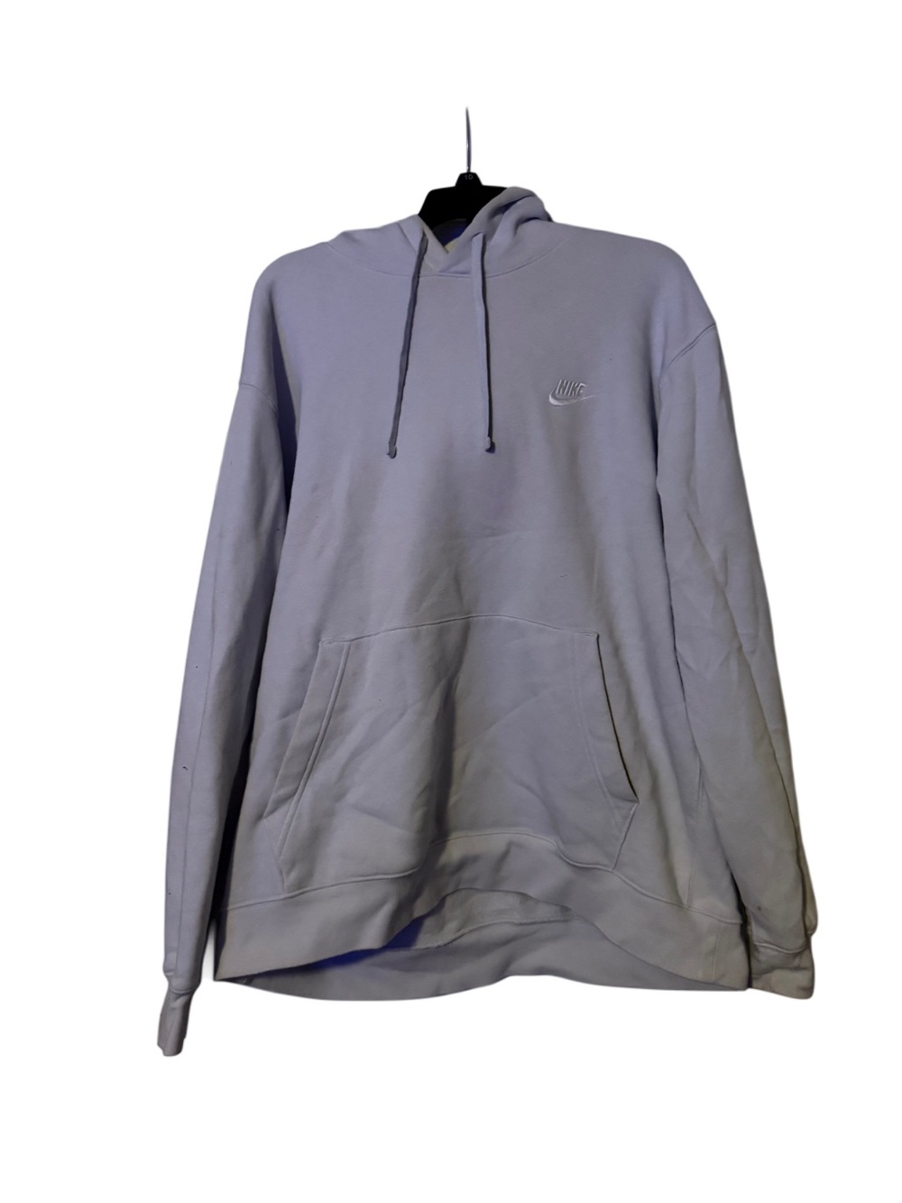*Stained* Nike Lightish Purple/white Hoodie 3XL